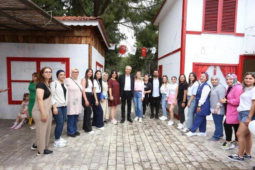 Antalya'da anneler yarıştı çocuklar izledi!
