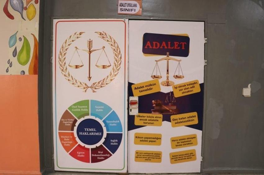 Ağrı'da mahkemeler lisede kuruluyor! Öğrenciler için gerçeğini aratmadı