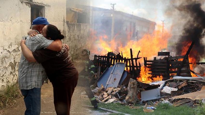 Hüzün ve sevinç bir arada! Babasını görünce koştu sarıldı