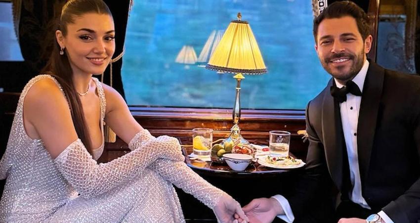 Hande Erçel pozlarıyla Avrupa başkentlerini salladı! 