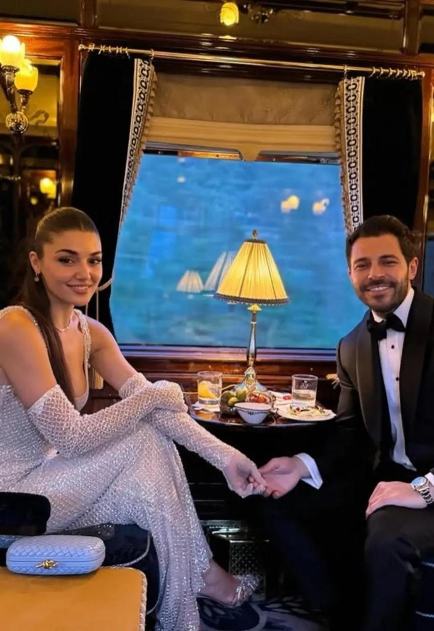 Hande Erçel pozlarıyla Avrupa başkentlerini salladı! 