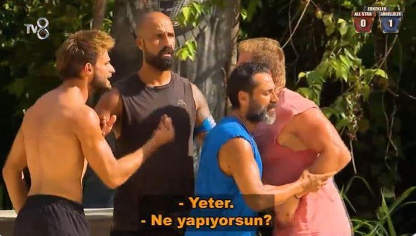 Survivor'da yine olay! İsmail ile Batuhan birbirine girdi! İşte verilen ceza