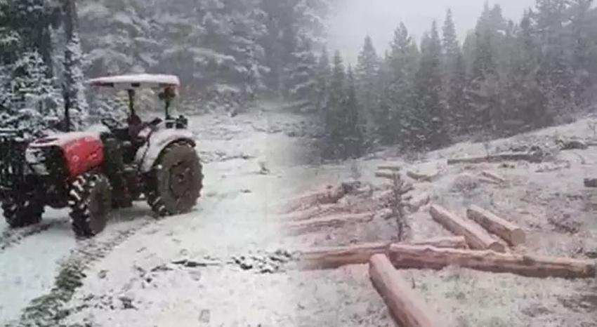 3 şehir Mayıs ayında kar altında kaldı! Aniden lapa lapa bastırdı