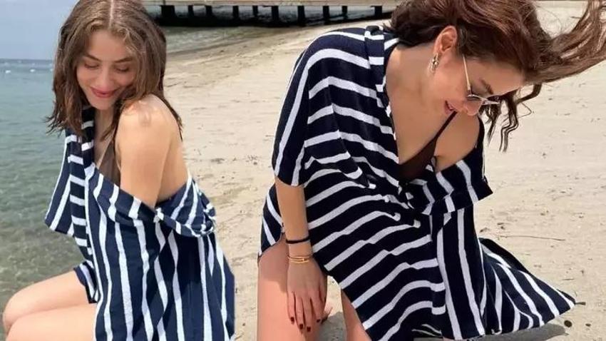 Yaz sezonunu ilk o açtı! İlayda Alişan'ın pozlarına beğeni yağdı