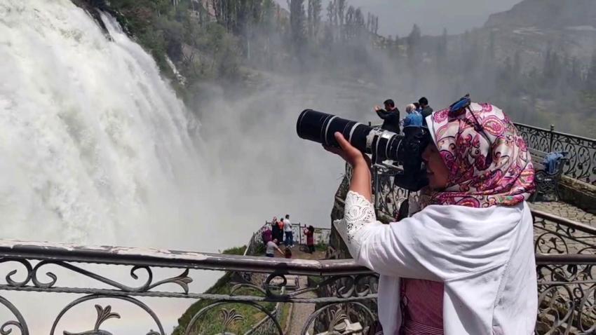Tortum ve Uzundere'de foto safari heyecanı! Büyük ilgi gördü