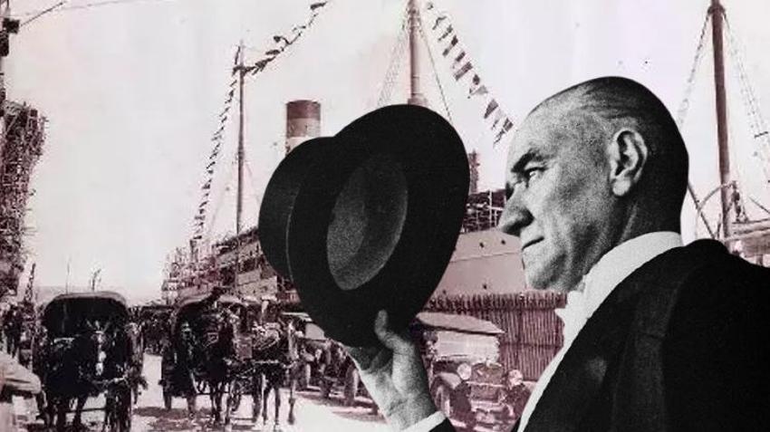 Tarihin dönüm noktası 19 Mayıs 1919! Mustafa Kemal Atatürk 106 yıl önce Bandırma Vapuru ile Samsun'a çıktı...
