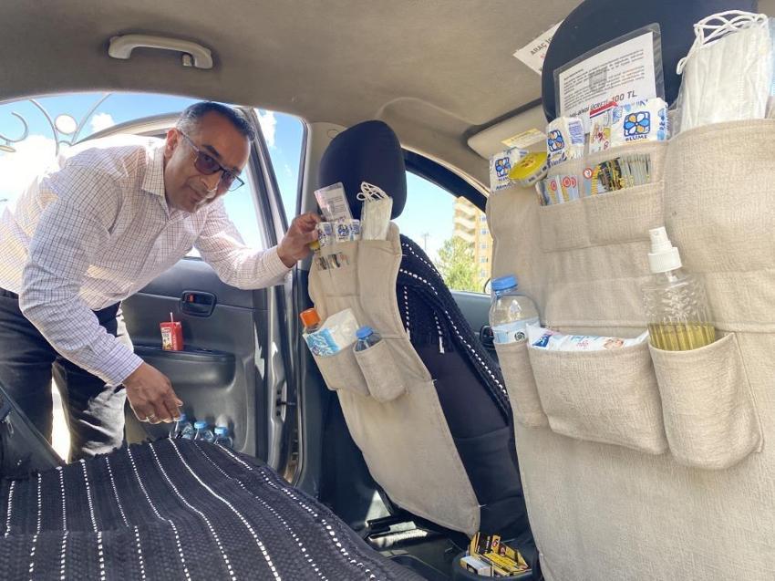 Onun taksisine binen hastalık yüzü görmüyor! Sivas'ta aranan taksici oldu