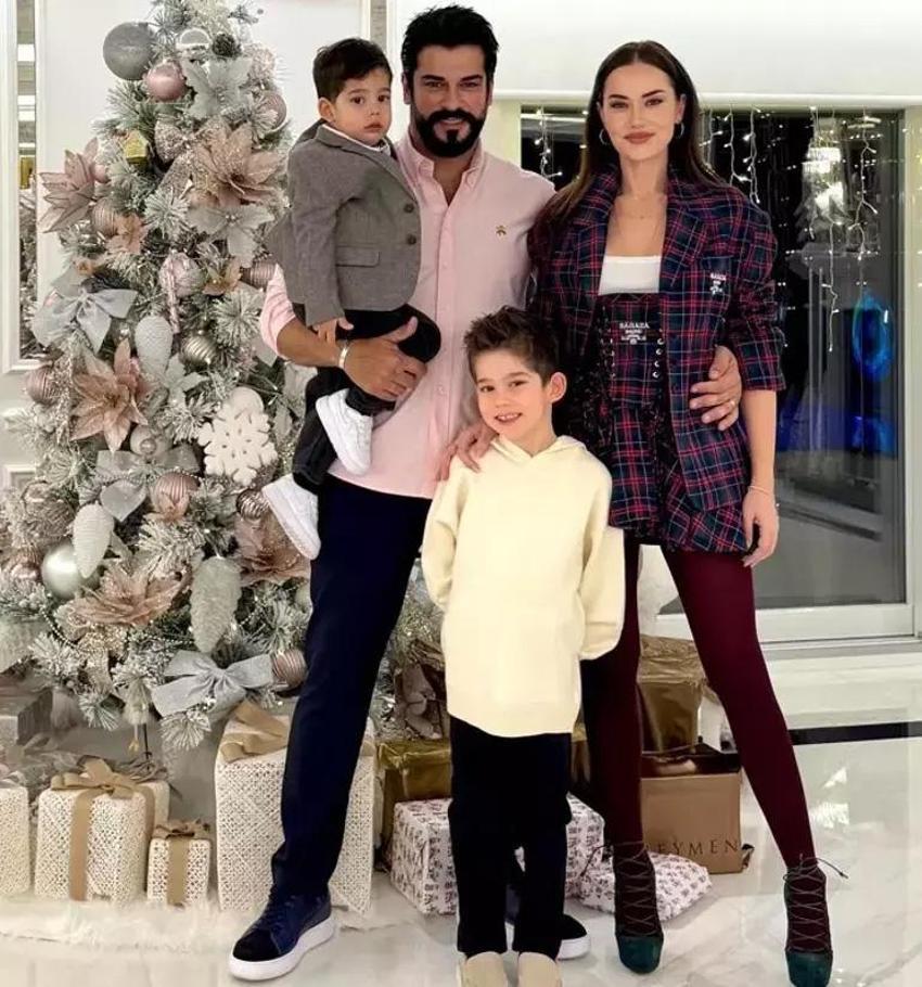 Burak Özçivit'ten aşk tazeleyen paylaşım! Eşi Fahriye Evcen'i kalp emojisiyle paylaştı, beğeni yağmuruna tutuldu