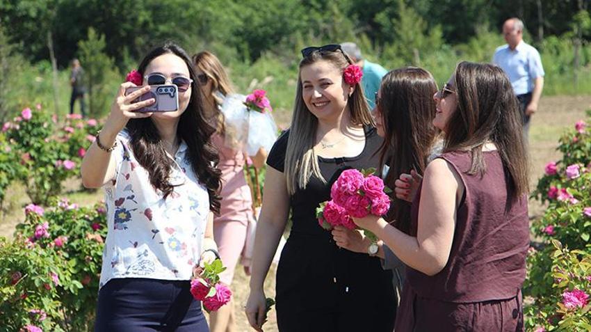 Edirne'de hasat şenliği! 5 yıl önce başladı, simge haline geldi! Hepsi oraya akın etti