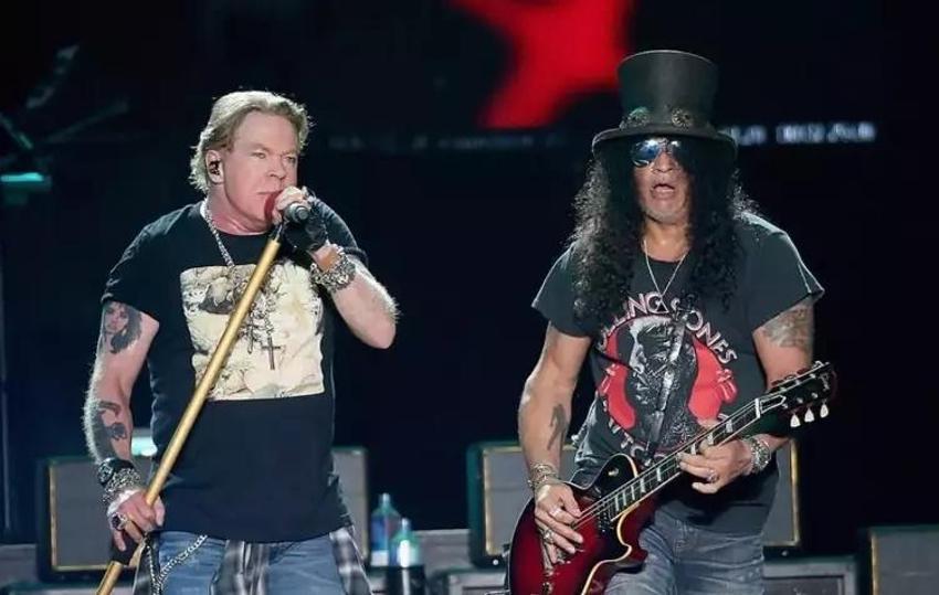 Efsane Rock grubu Guns N' Roses kulise lahmacun istedi!
