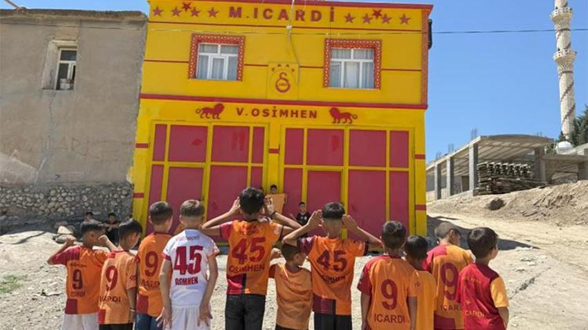  Diyarbakır'da şampiyonluk coşkusu bitmiyor! Evini sarı-kırmızıya boyadı 