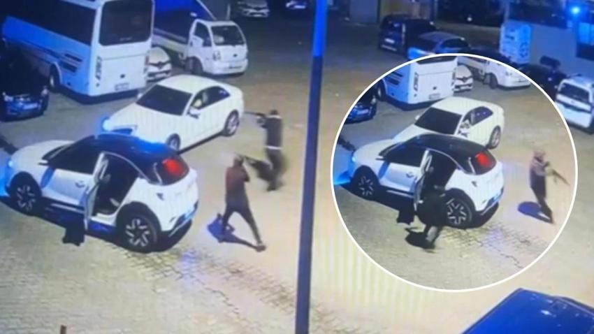 Amerikan filmi olsa yok artık deriz! Kağıthane'de kalaşnikoflu saldırı: Aracın önünü kesip...