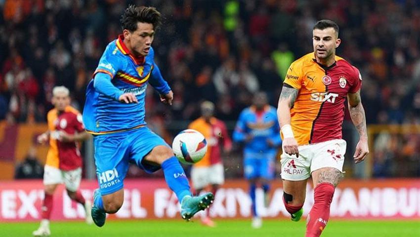 Göztepe Galatasaray maçında 3 puan 2 golle geldi!