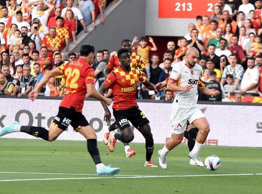 Göztepe Galatasaray maçında 3 puan 2 golle geldi!