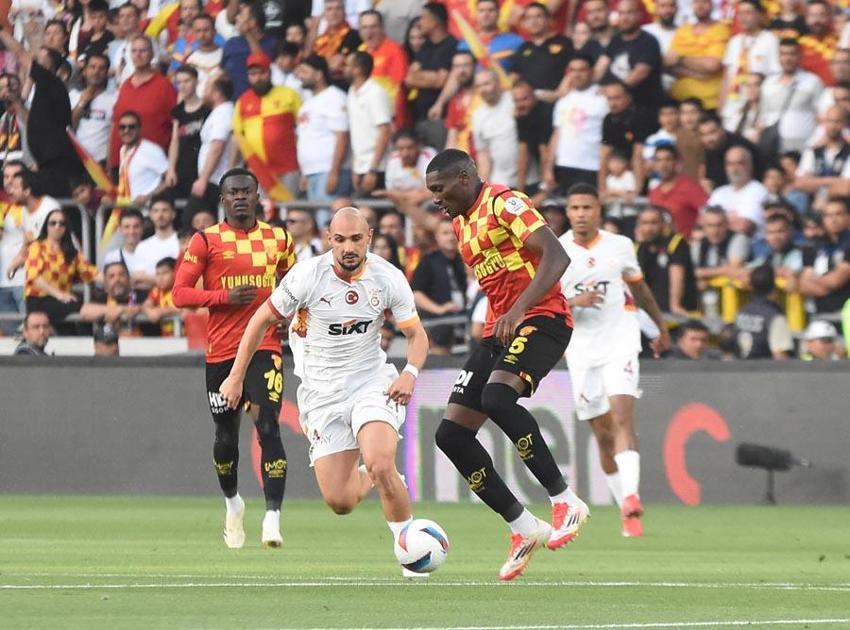 Göztepe Galatasaray maçında 3 puan 2 golle geldi!