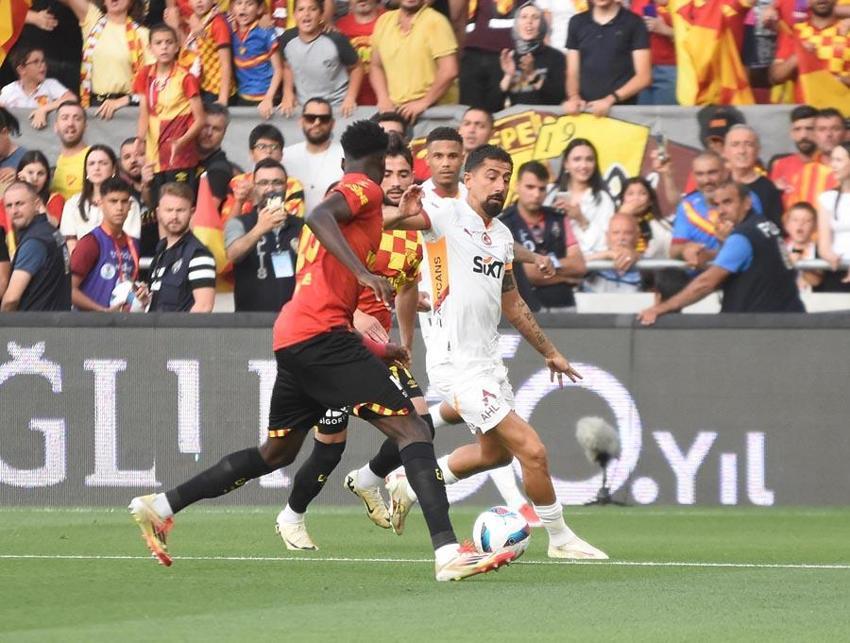 Göztepe Galatasaray maçında 3 puan 2 golle geldi!