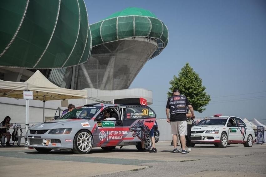 Start verildi ve Yeşil Bursa rallisi başladı