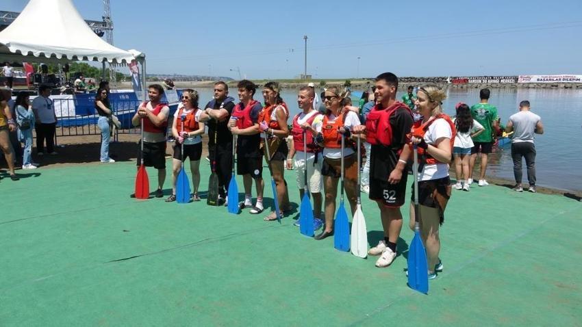 Samsun'da 'Uluslararası Su Sporları Festivali' düzenlendi