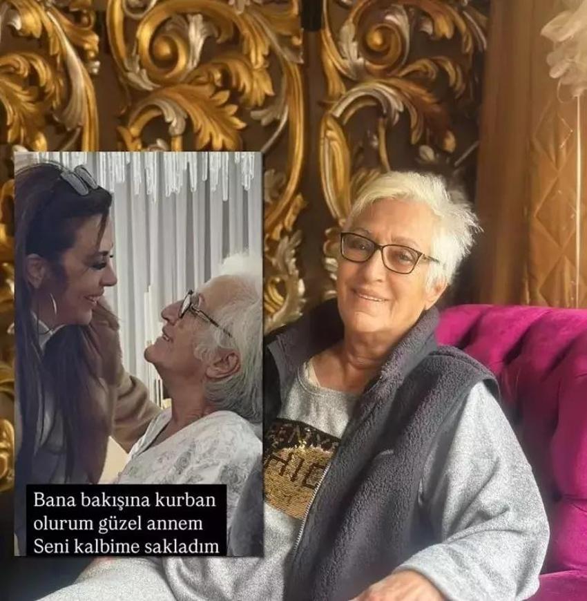 Aslı Hünel annesine bu sözlerle veda etti!