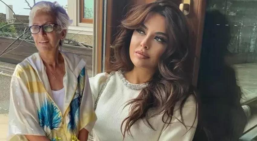 Aslı Hünel annesine bu sözlerle veda etti!