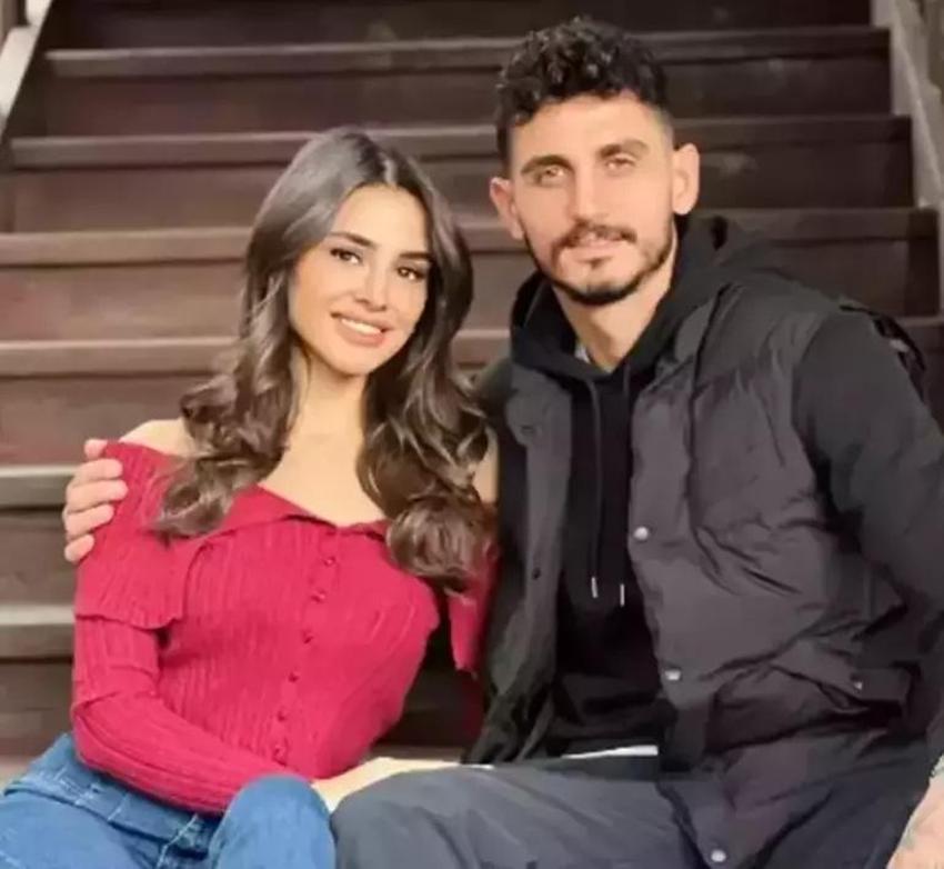 Hazal Çağlar futbolcu sevgilisi Samet Akaydın ile evleniyor