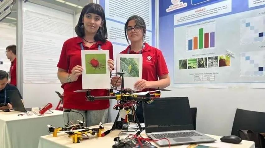 Tarım keşfi Sivas'tan geldi! İki lise öğrencisi İHA geliştirdi, TÜBİTAK sahip çıktı: Böcek ve hastalıkları tespit ediyor
