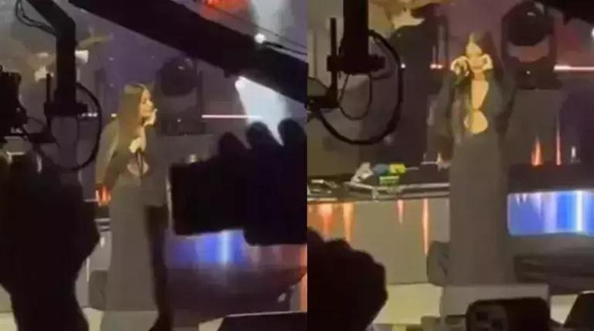 Simge Sağın ablasına seslendi! Önce sahnede sonra sosyal medyada yakardı