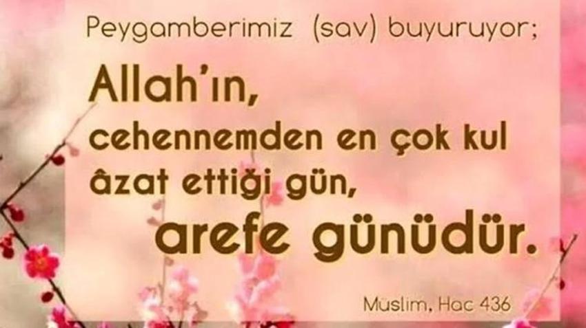 Kurban Bayramı Arefesi mesajları: Arefe günü mesajları, resimli Arefe mesajları ve  Arefe gününe özel mesajlar