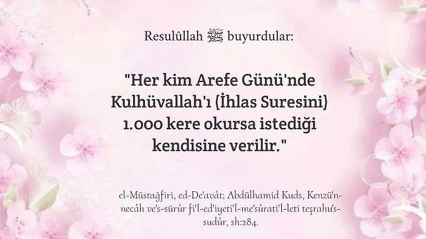 Kurban Bayramı Arefesi mesajları: Arefe günü mesajları, resimli Arefe mesajları ve  Arefe gününe özel mesajlar