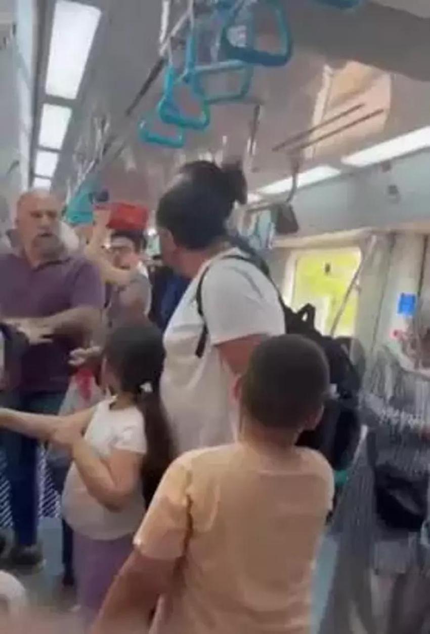 Marmaray'da iki çocuğunun önünde yumruklanmıştı! Babaya saldıran şüphelinin ifadesi ortaya çıktı