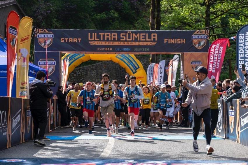 Sümela Maratonu'nda nefesler tutuldu