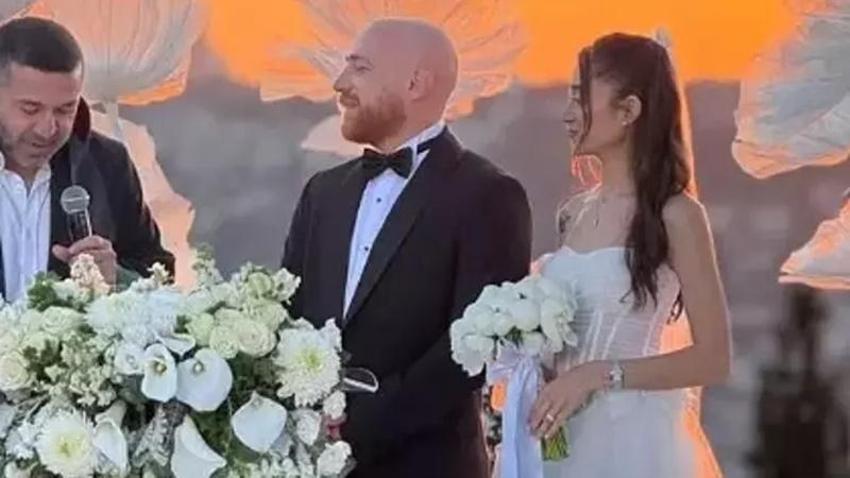 Furkan Kızılay Tutku Yılmaz’la evlendi! İşte düğünden ilk kareler!