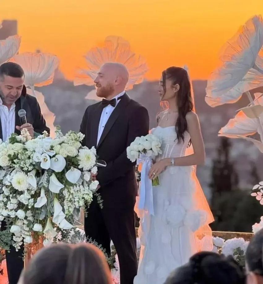 Furkan Kızılay Tutku Yılmaz’la evlendi! İşte düğünden ilk kareler!