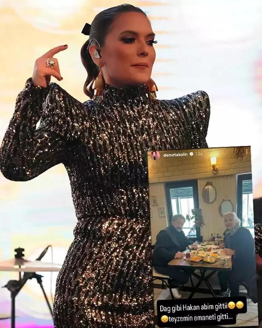 Demet Akalın'a acılı haber geldi! Sosyal medyada paylaştı
