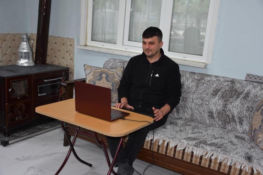 Sakarya'da görme engelli sporcu kitap yazdı