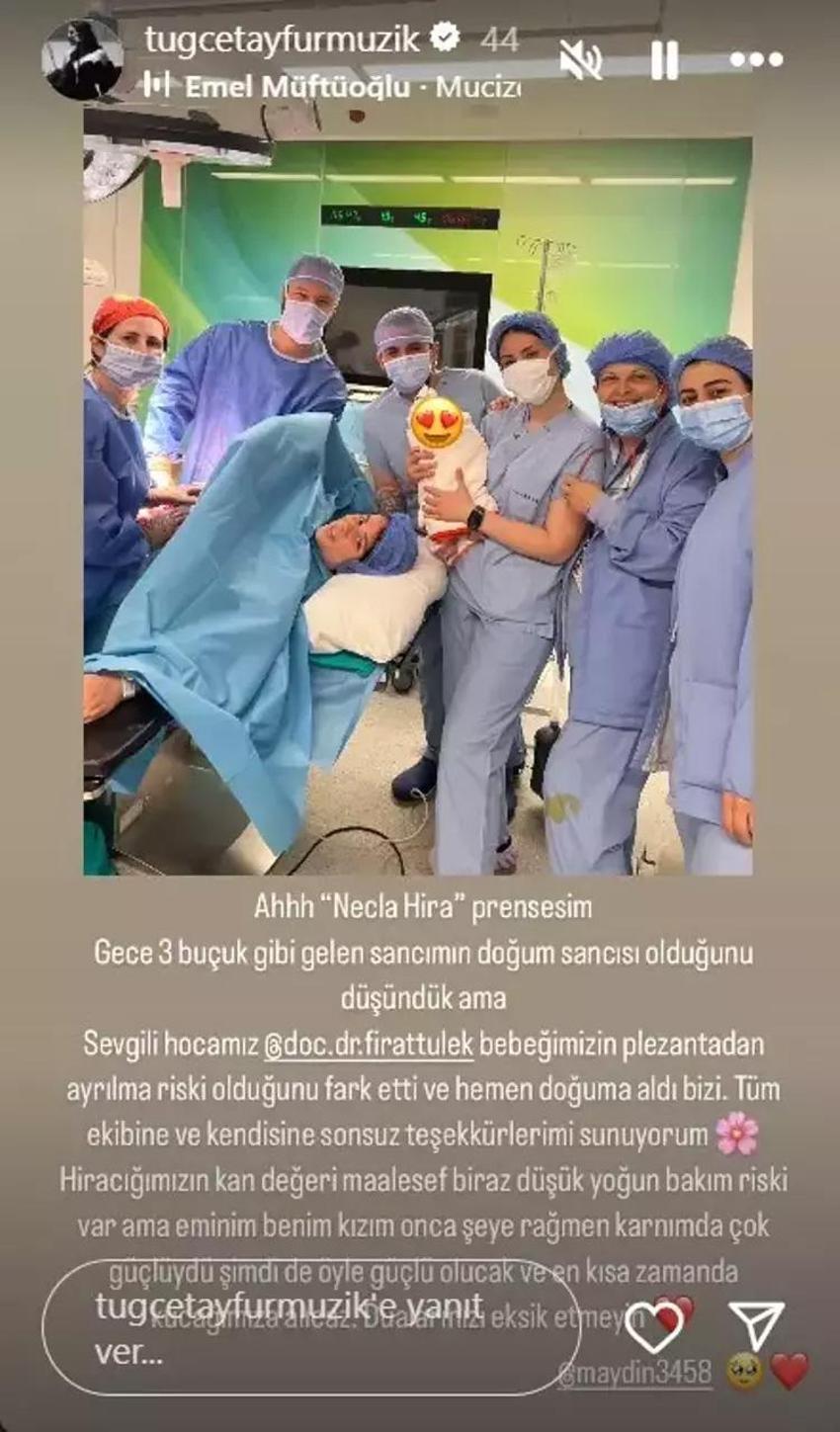 Miras davasıyla gündemdeydi, şimdi annelik heyecanı yaşıyor:  Tuğçe Tayfur'un bebeği yoğun bakımda