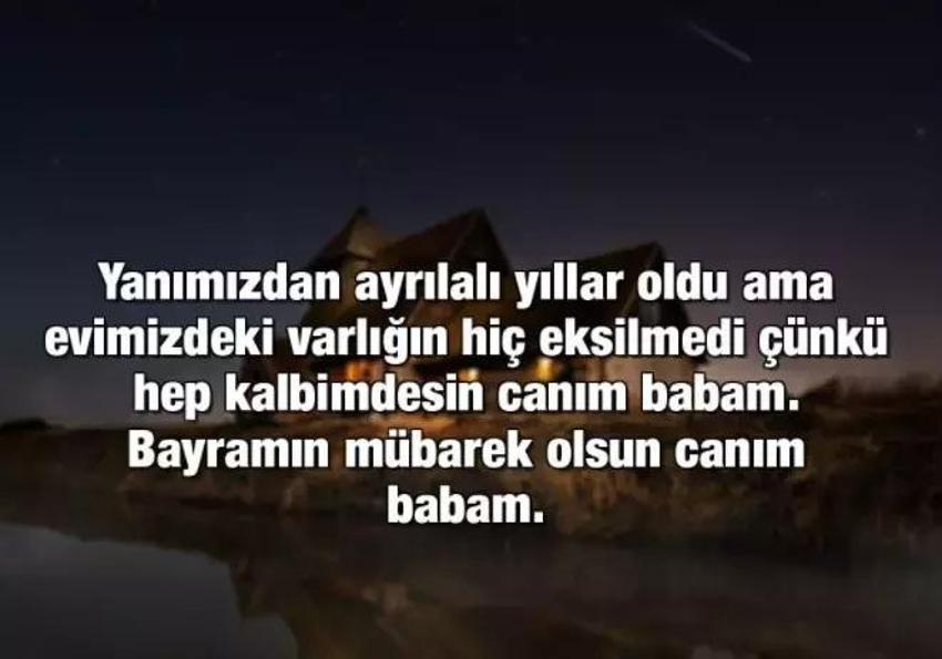 Ölmüş babaya Kurban bayramı mesajları 2025! Babasız bayram geçirenlere duygusal mesajlar
