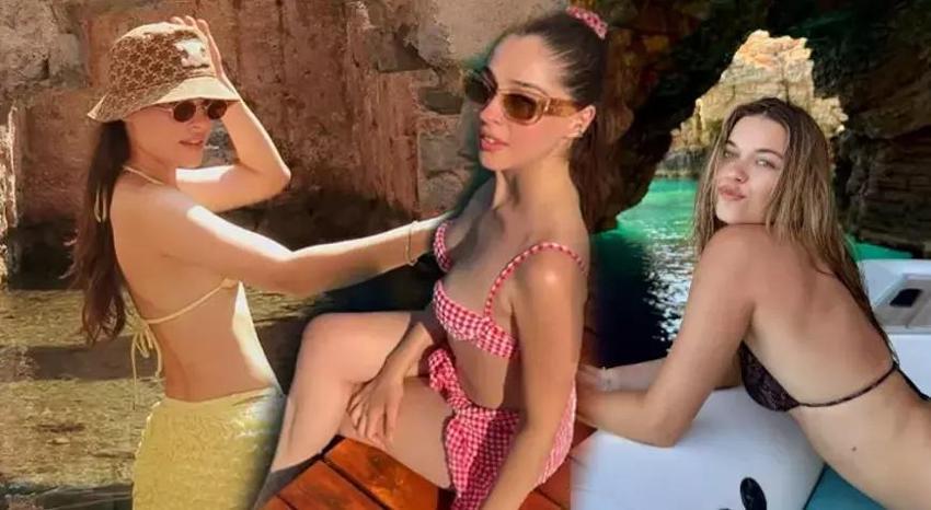 Ünlüler yaz sezonunu açtı, plaj pozları geldi