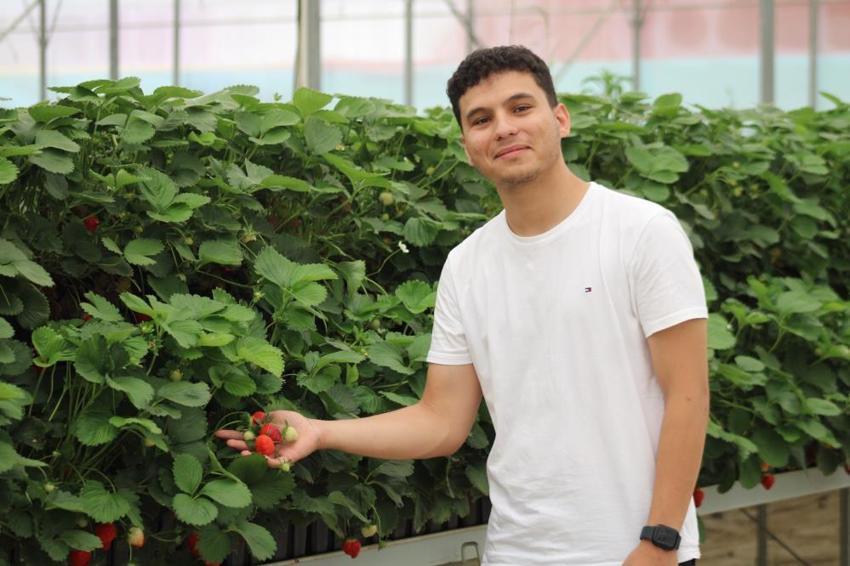 20 yaşında 100 milyon TL yatırım yaptı! Teknolojiyi tarımla buluşturdu: 28 dönümde yetiştirip satıyor