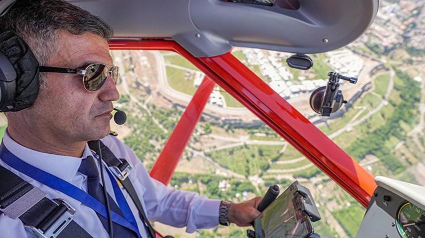 Diyarbakır'da lise mezunu nalburdu, şimdi pilot oldu! 13 yıl önce başladı, tek hareketi yetti