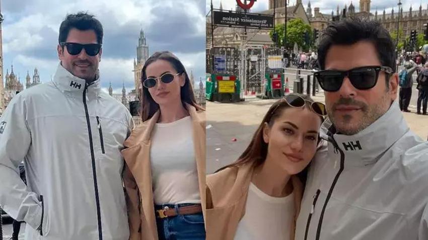 Burak Özçivit ve Fahriye Evcen Londra tatilinde! paylaşımlar peş peşe geldi!