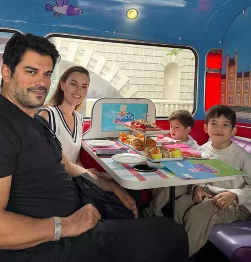 Burak Özçivit ve Fahriye Evcen Londra tatilinde! paylaşımlar peş peşe geldi!