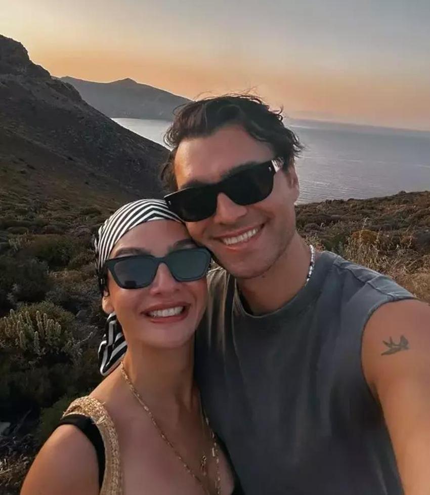 Aşk doludizgin devam ediyor! Birce Akalay ve Hakan Kurtaş'tan aşk dolu paylaşım!