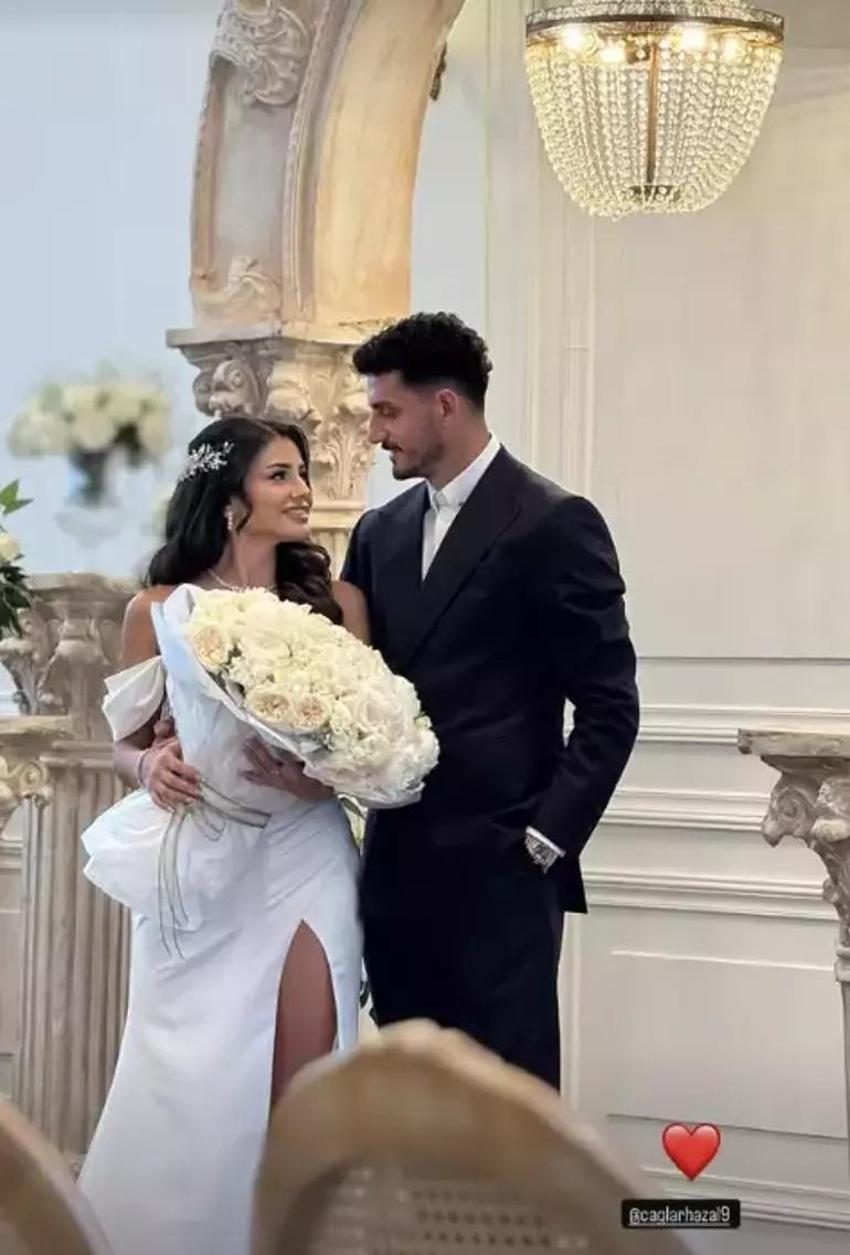 Hazal Çağlar ile Samet Akaydın nişanlandı