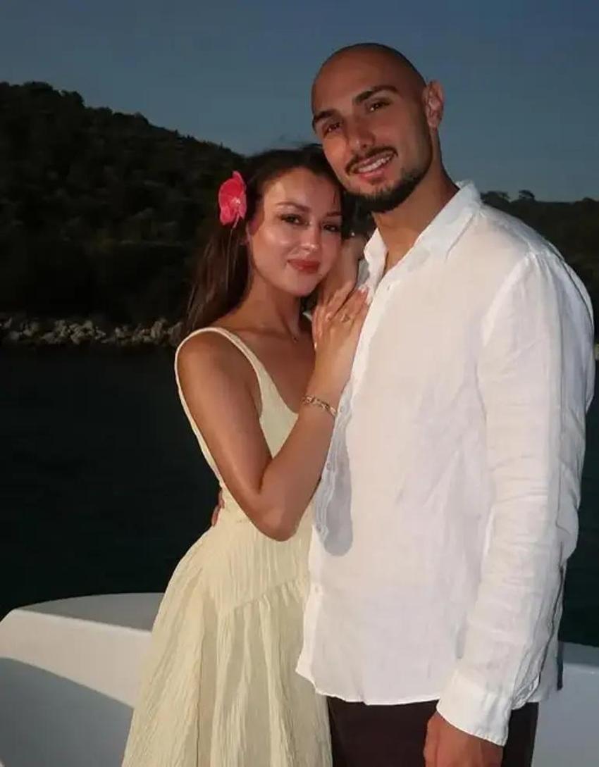 Hazal Çağlar ile Samet Akaydın nişanlandı