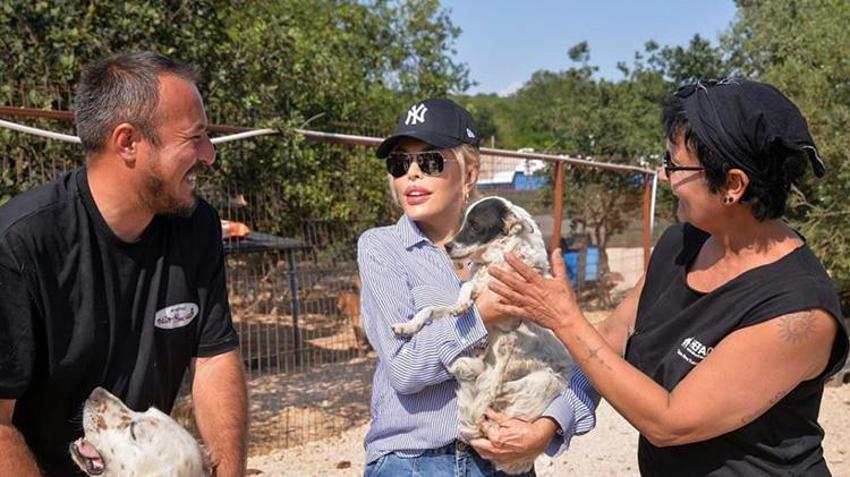 Süperstar'dan anlamlı ziyaret: Bursa'da pati bahçesini ziyaret etti!