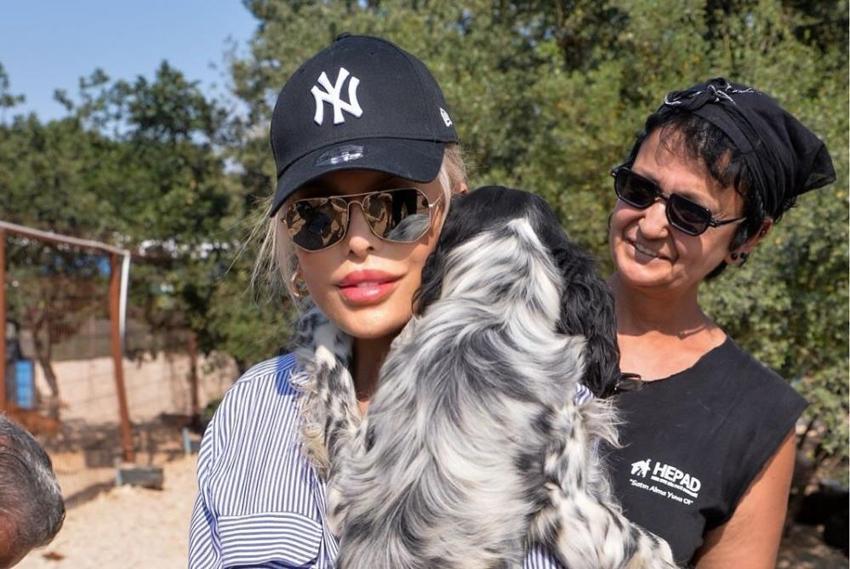 Süperstar'dan anlamlı ziyaret: Bursa'da pati bahçesini ziyaret etti!