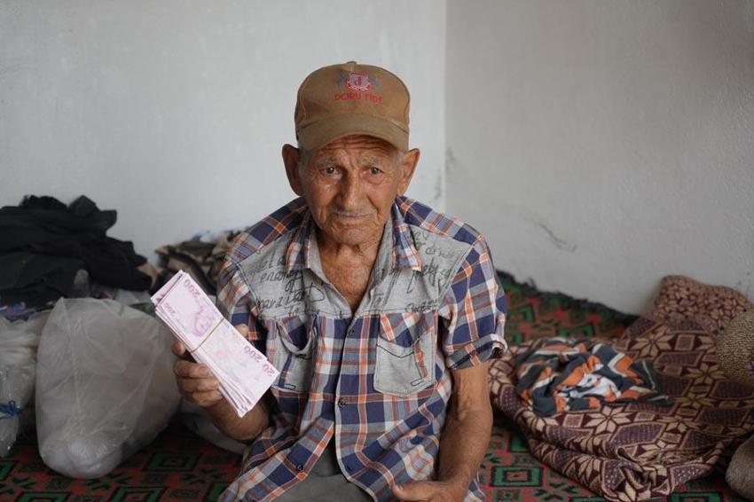 50 yıllık evini ve biriktirdiği paraları yangında kaybetti, imdadına Merkez Bankası yetişti