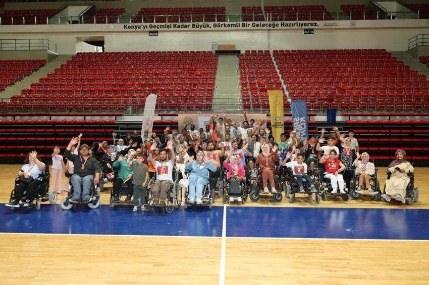 Konya'da bu hiç yapılmadı! Engelli bireylere yönelik düzenlendi