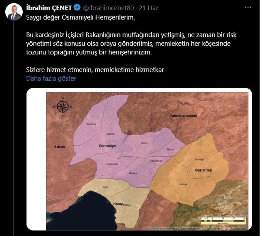Belediye başkanı komşu ilden iki ilçeyi istedi: Haritayı paylaşınca kıyamet koptu